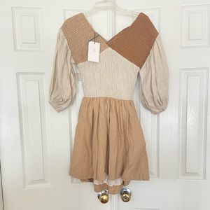 Sovere Trio Reversible Mini Dress NWT